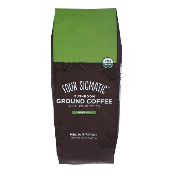 Four Sigmatic - Coffee Mushroom with Probiotic - Case of 8-12 OZ