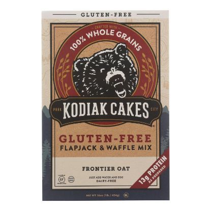 Kodiak Cakes - Flpjck Waff Gluten Free Oat Frntr - Case of 6 - 16 OZ
