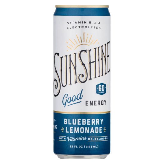 Sunshine Beverages - Soda Bluberry Lemonade - Case of 12-12 FZ