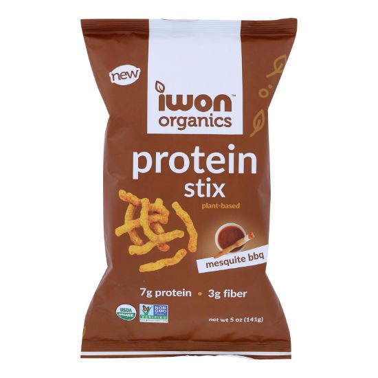 I Won! Nutrition Co - Stix Mesq BBQ Protein - Case of 12 - 5 OZ