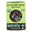 Spicely Organics - Organic Mustard Seed - Brown - Case of 6 - 0.6 oz.