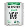 Woodstock Organic Dark Red Kidney Beans - Case of 6 - 111 OZ