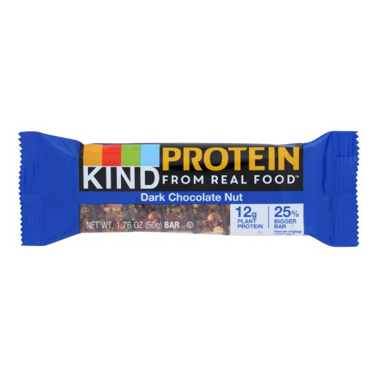 Kind Double Dark Chocolate Nut Protein Bars  - Case of 12 - 1.76 OZ