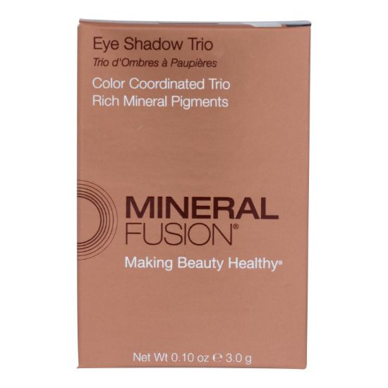 Mineral Fusion - Eye Shadow Trio - Stormy - 0.1 oz.