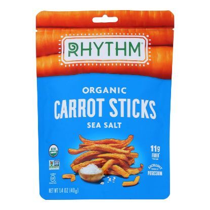 Rhythm Superfoods Llc Organic Carrot Sticks - Case of 12 - 1.4 OZ