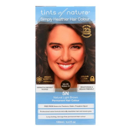 Tints Of Nature 5N Natural Light Brown Hair Color  - 1 Each - 4.4 FZ