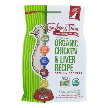 Tender & True Dog Food, Chicken And Liver - Case of 6 - 4 LB