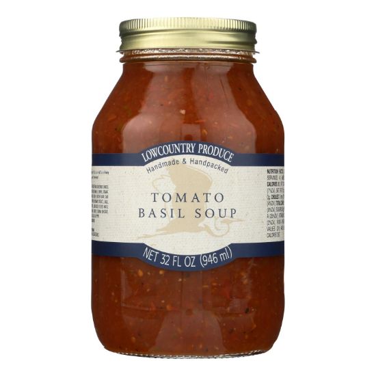 Lowcountry - Soup Tomato Basil - Case of 12 - 32 FZ