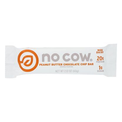 No Cow Bar Protein Bar - Case of 12 - 2.12 OZ