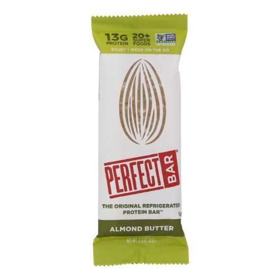 Perfect Bar Almond Butter Bar  - Case of 8 - 2.3 OZ