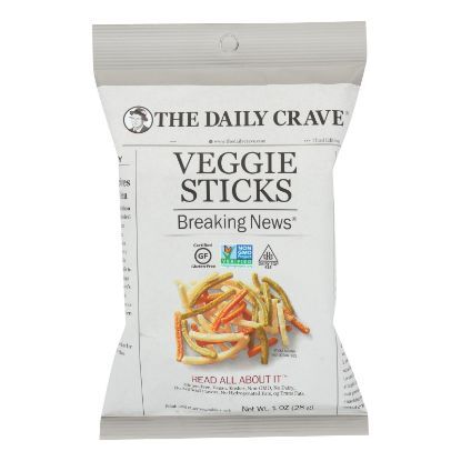 The Daily Crave Potato And Other Vegetable Snack - Case of 24 - 1 OZ