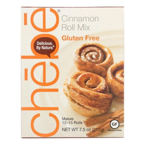 Chebe Bread Products - Bread Mix Cinnamon Roll - Case of 8-7.5 oz