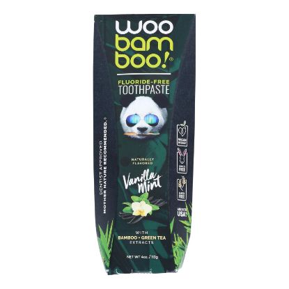Woobamboo - Tthpste Vanilla Mint - 1 Each - 4 OZ