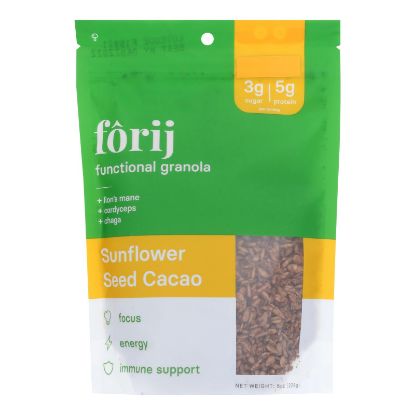 Forij - Gran Snflwr Seed Cacao Func - Case of 6-8 OZ
