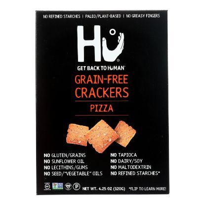 Hu - Crackers Pizza Grain Free - Case of 6-4.25 OZ