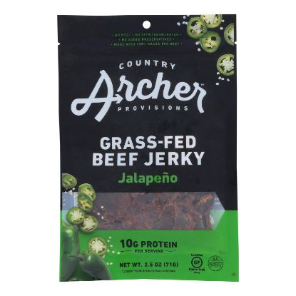 Country Archer - Jerky Beef Sweet Jalapeno - Case of 12-2.5 OZ