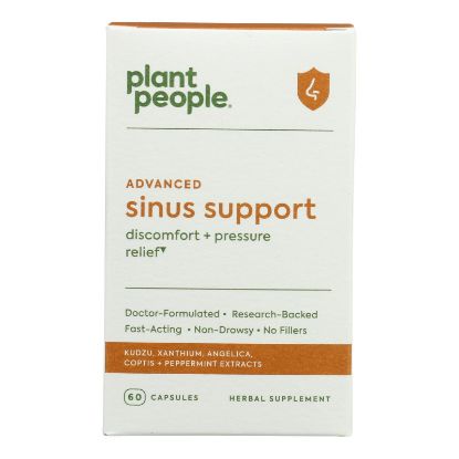 Plant People - Sinus Support - 1 Each 1-60 CAP