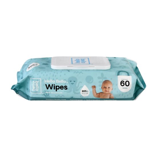 Hello Bello - Wipes Baby 1 Pack - EA of 1-60 CT