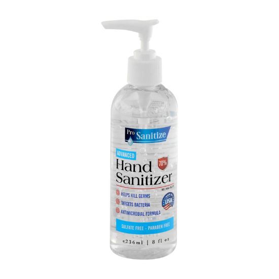 Pro Sanitize - Sanitizer Hand 70% Alcohl - Case of 24-8 FZ