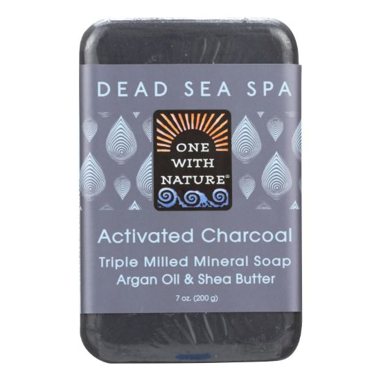 One With Nature - Bar Soap Actvtd Charcoal - 1 Each 1-7 OZ