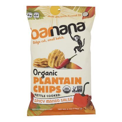 Barnana - Plntn Chps Spicy Mango - Case of 6-5 OZ