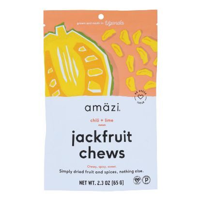 Amazi Foods - Jackfruit Chws Chili Lime - Case of 6-2.3 OZ
