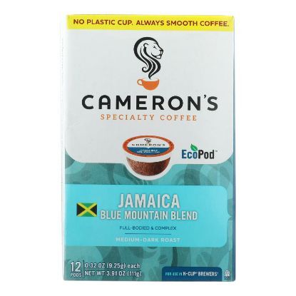 Cameron’S Specialty Coffee, Jamaican Blue Mountain Blend  - Case of 6 - 12 CT