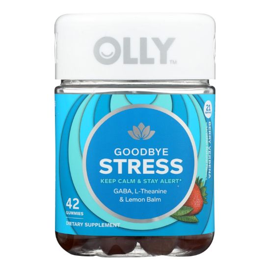 Olly - Supp Goodbye Stress Berry - 1 Each - 42 CT