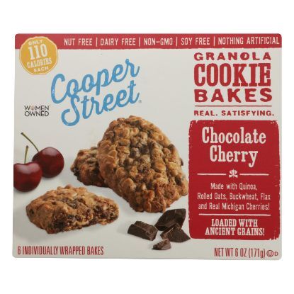 Cooper Street - Granola Bakes Chocolate Cherry - Case of 6 - 6 OZ