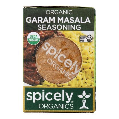 Spicely Organics - Organic Garam Masala Seasoning - Case of 6 - 0.5 oz.