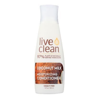 Live Clean Conditioner - Coocnut Milk -12 fl oz.