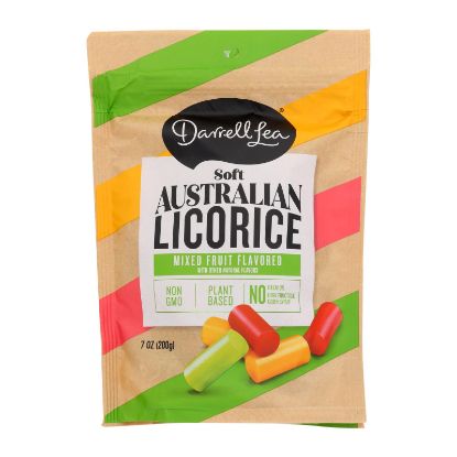 Darrell Lea Soft-Eating Liquorice Mixed Flavors  - Case of 8 - 7 OZ