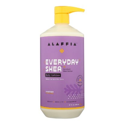 Alaffia - Everyday Lotion - Lavender - 32 oz.