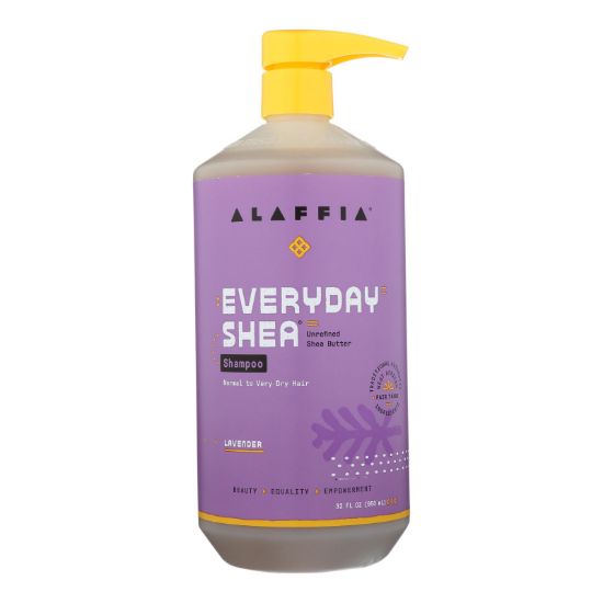 Alaffia - Shampoo - Shea Lavender - 32 oz.