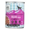 I And Love And You Dog Canned Food Moo Moo Venison Stew  - Case of 12 - 13 OZ