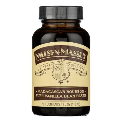 Nielsen-Massey Vanilla - Madagascar Bourbon Vanilla Bean Paste - Case of 6 - 4 oz.