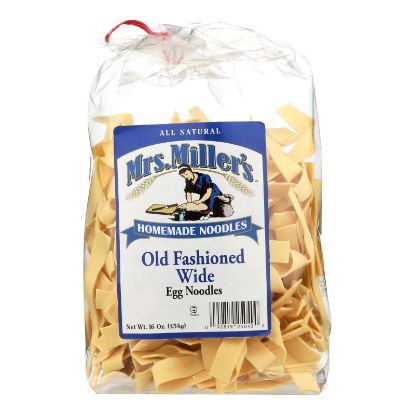 Mrs. Miller's Old Fashioned Wide Egg Noodles  - Case of 6 - 16 OZ