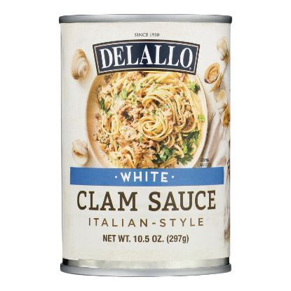 Delallo White Clam Sauce  - Case of 12 - 10.5 FZ