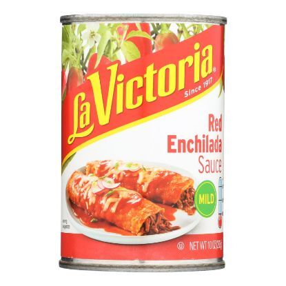 La Victoria - Red Enchilada Sauce - Mild - Case of 12 - 10 oz.