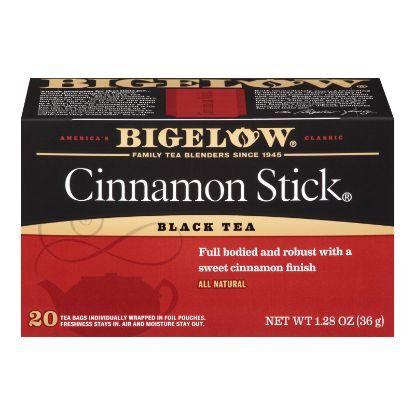Bigelow Tea Cinnamon Stick Black Tea - Case of 6 - 20 Bags