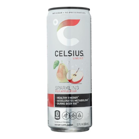 Celsius Inc. - Drink Sparkling Apple Pear - Case of 12 - 12 FZ