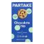 Partake Foods Sprouted Grain Chocolate Chip Mini Cookies - Case of 6 - 5.5 OZ