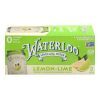 Waterloo - Sparkling Water Lime - Case of 3 - 8/12 FZ
