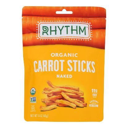 Rhythm Superfoods Llc Organic Carrot Sticks - Case of 12 - 1.4 OZ