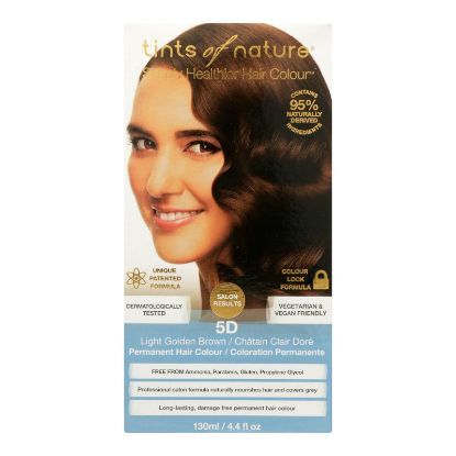 Tints Of Nature 5D Light Golden Brown Hair Color  - 1 Each - 4.4 FZ