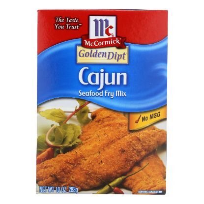 Golden Dipt - Breading - Cajun Fish Fry - Case of 8 - 10 oz.