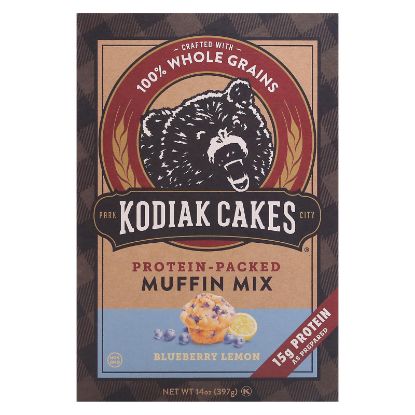 Kodiak Cakes Muffin Mix - Case of 6 - 14 OZ