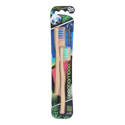 Woobamboo! Kids Sprout Toothbrush  - Case of 6 - 2 CT