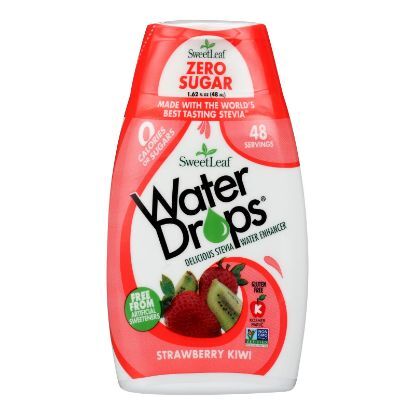 Sweet Leaf Water Drops - Strawberry Kiwi - 1.62 fl oz