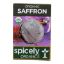Spicely Organics - Organic Saffron - Case of 6 - 0.007 oz.